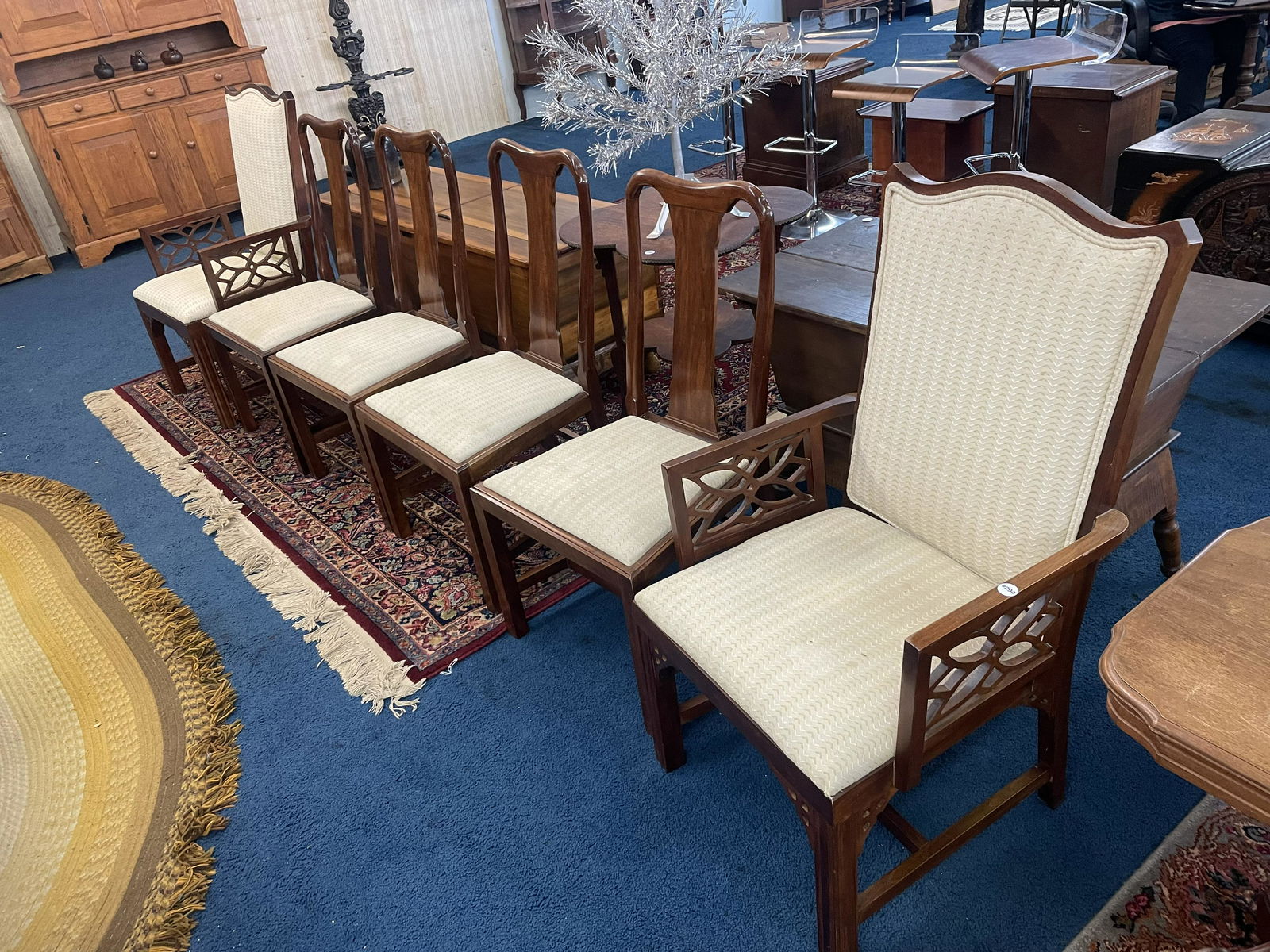 Set Of Six Dining Chairs (1 of 4)