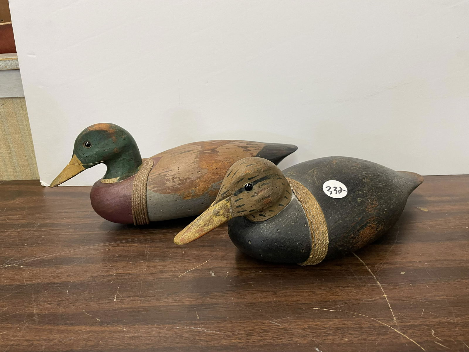 Two Signed Decoys (1 of 3)