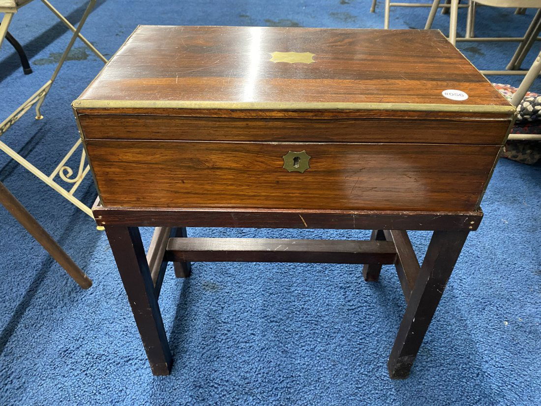 Antique Lap Desk on Stand (1 of 6)