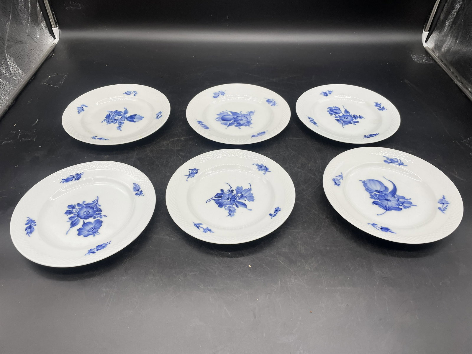 Six Royal Copenhagen Plates (1 of 3)
