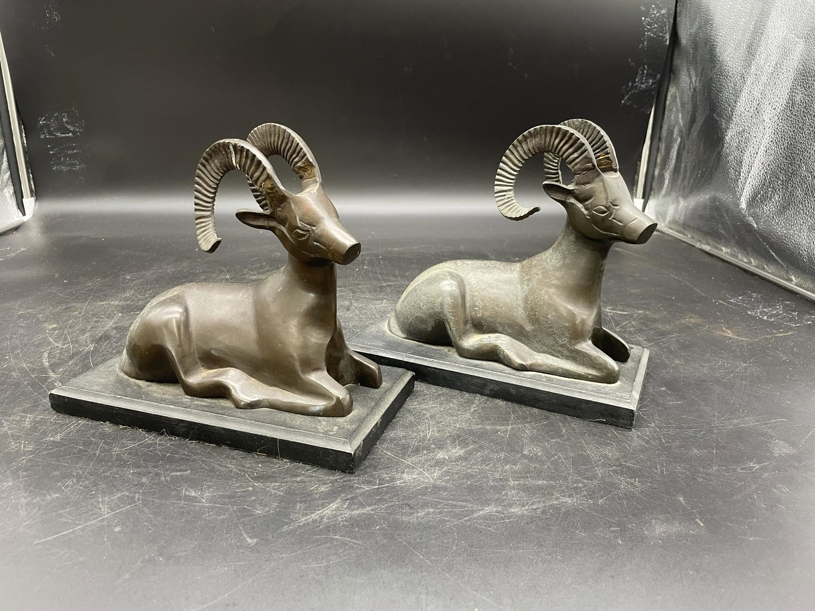 Pair Ram Statuarys (1 of 2)