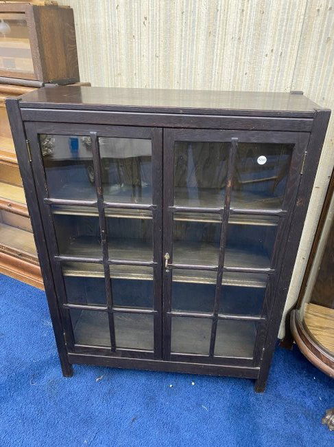 Antique Mission Oak Bookcase (1 of 7)