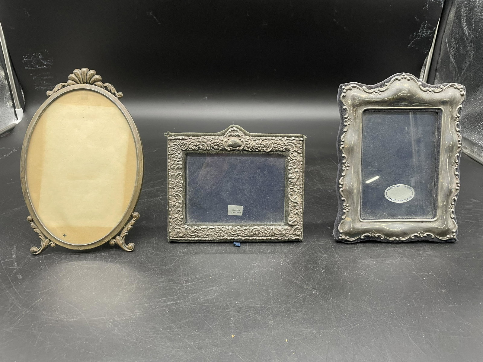 Three Victorian Plated Frames (1 of 3)