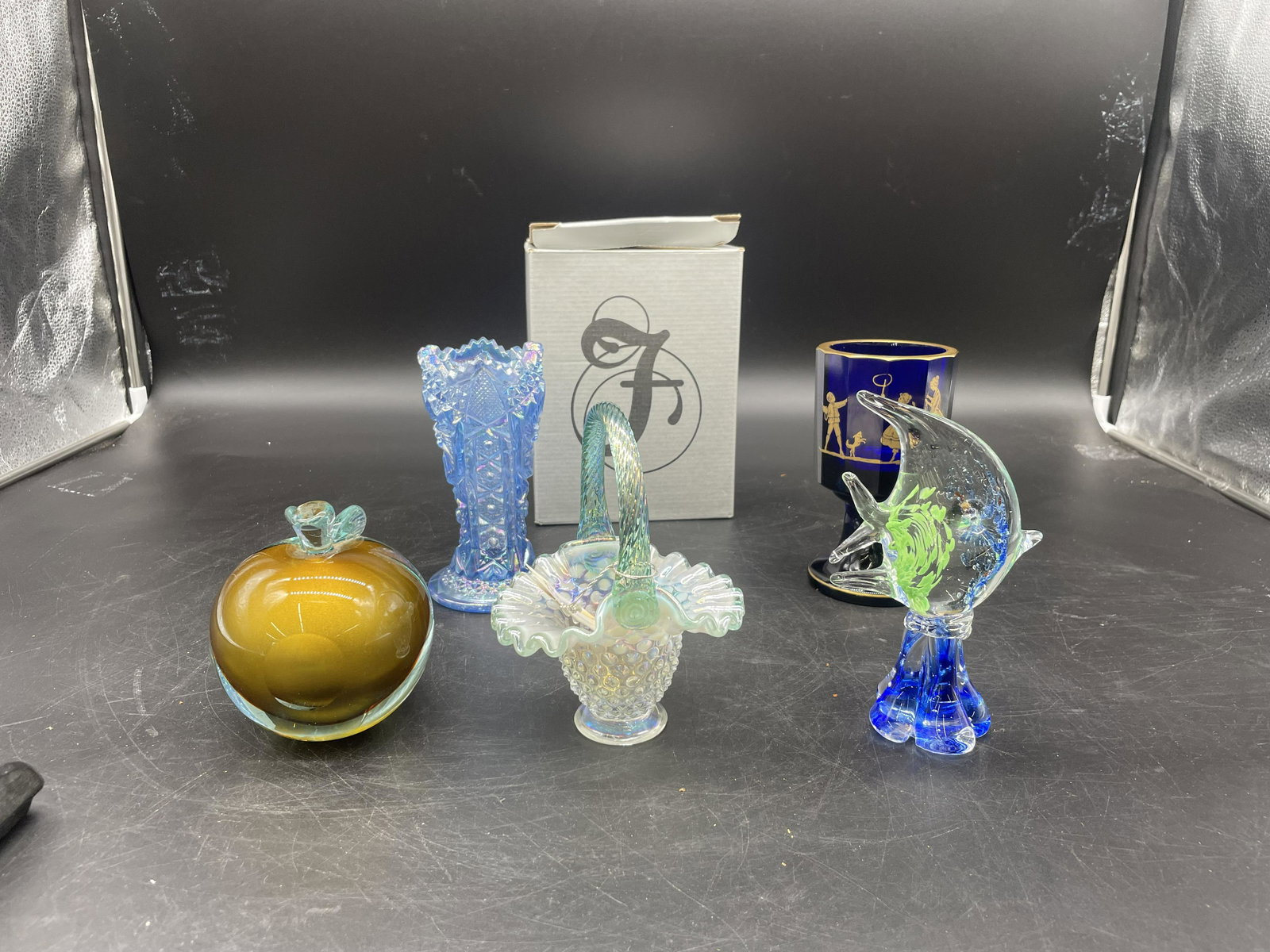 Art Glass Grouping (1 of 4)