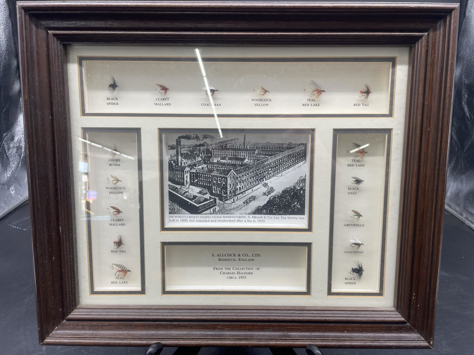 Framed Flies from S. Allcock & Co. (1 of 6)