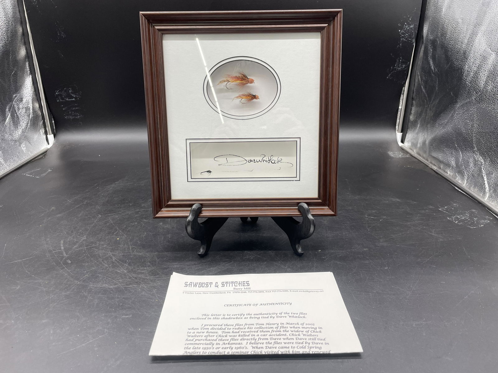 Dave Whitlock Framed Flies (1 of 3)