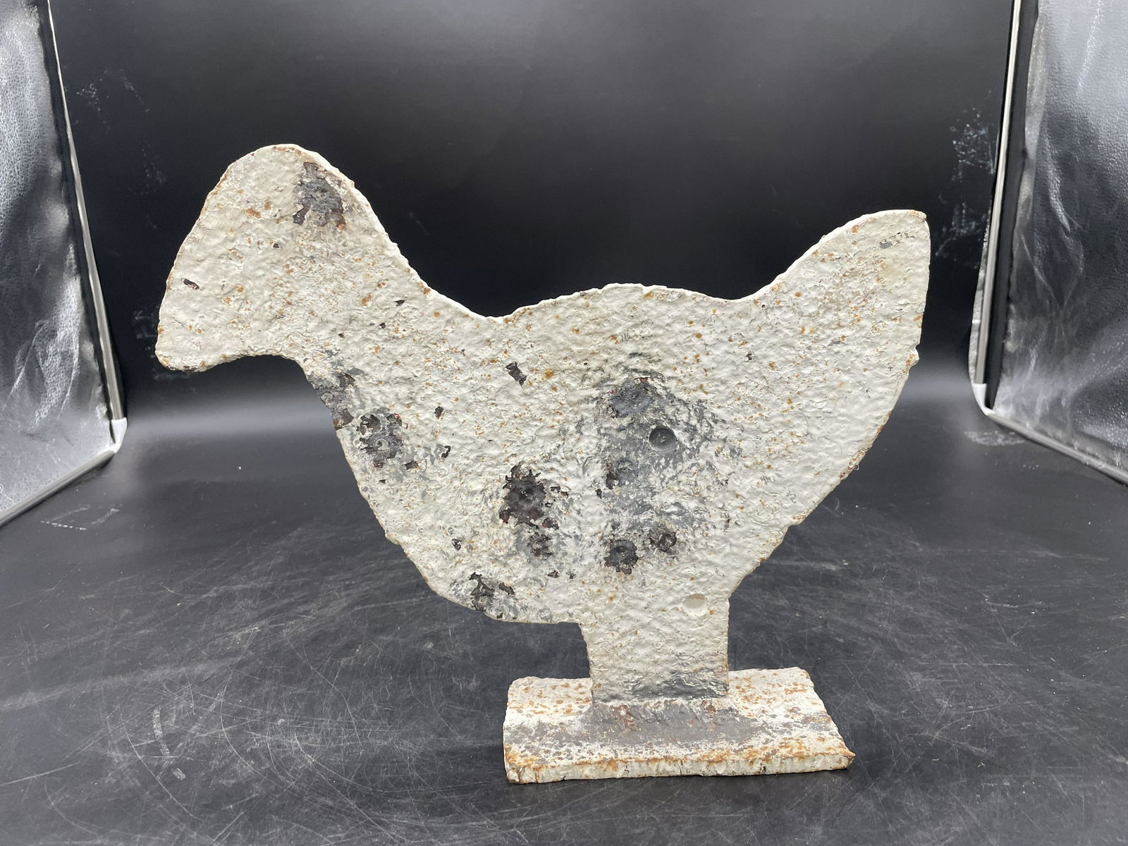 Cast Iron Shooting Target (1 of 2)