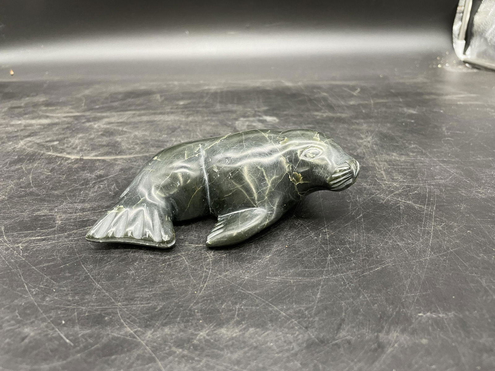 Inuit Carved Seal (1 of 3)