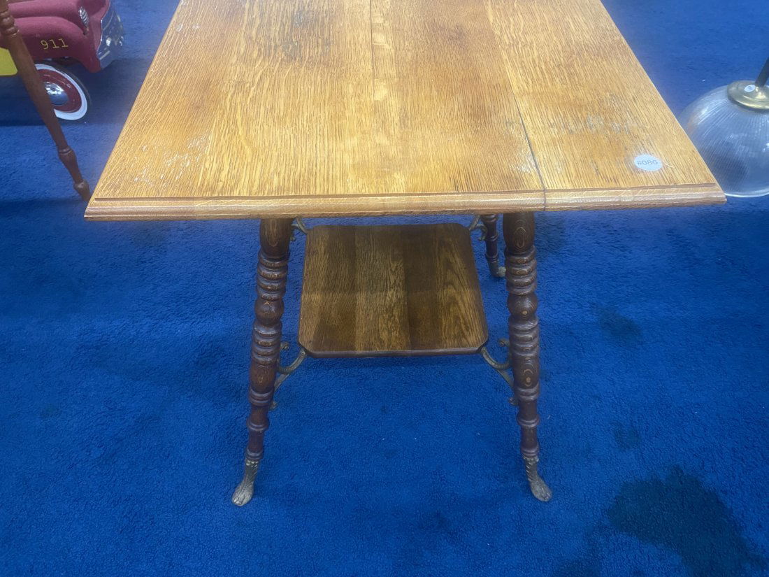 Antique Oak Stand (1 of 6)