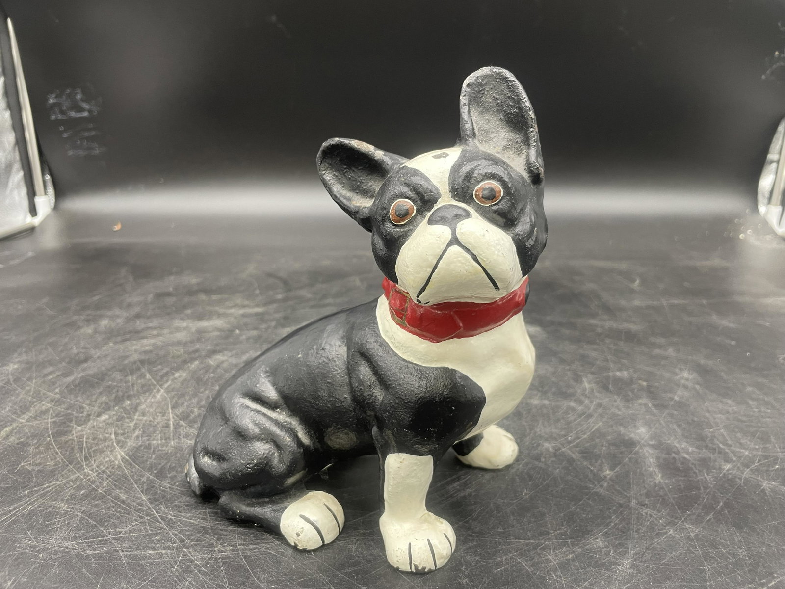 Cast Iron Door Stop: 8"H.