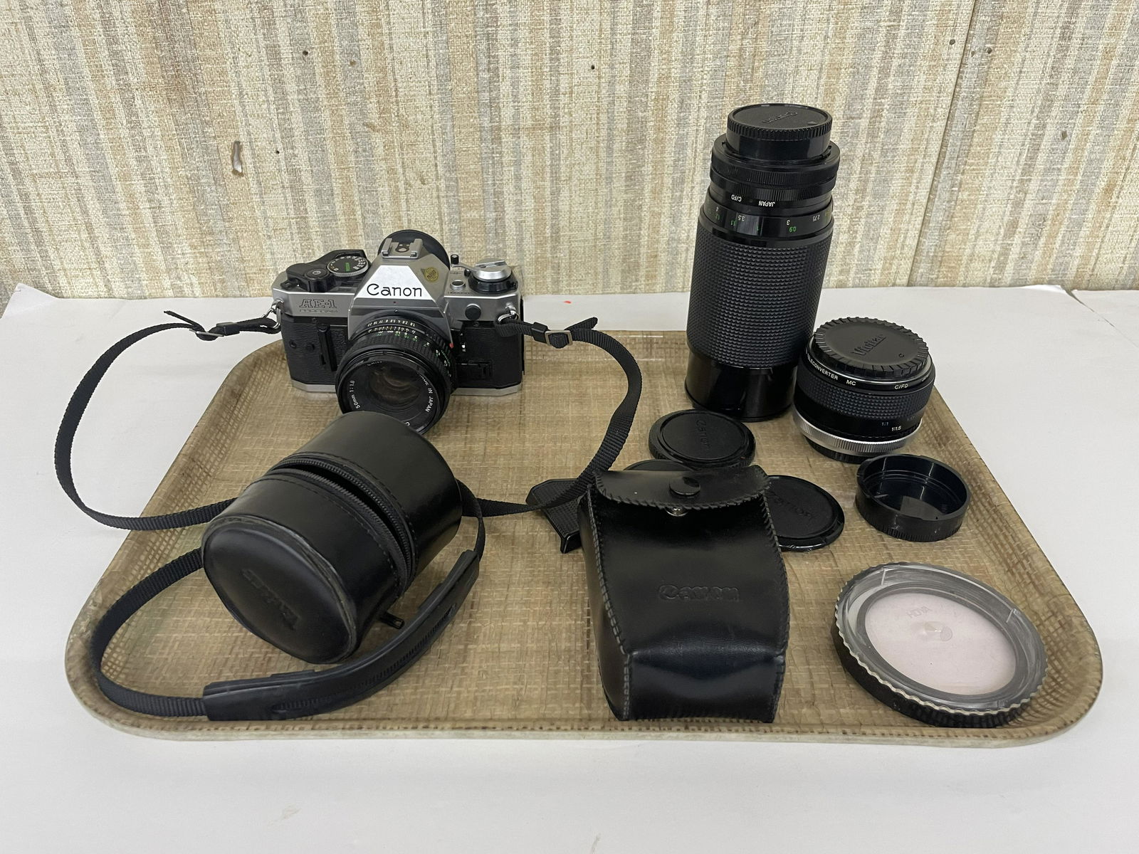 Canon AE-1 Camera & Lenses (1 of 5)