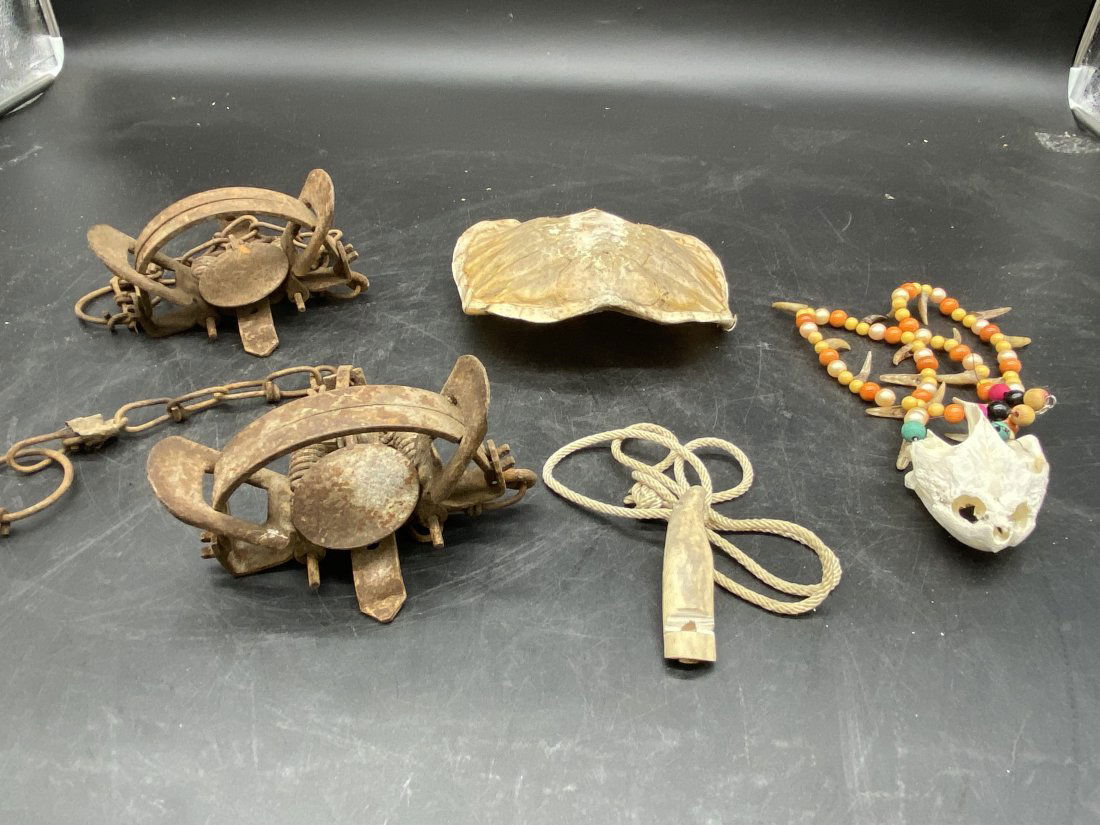 Antique Traps, Turtle Shell and More (1 of 5)