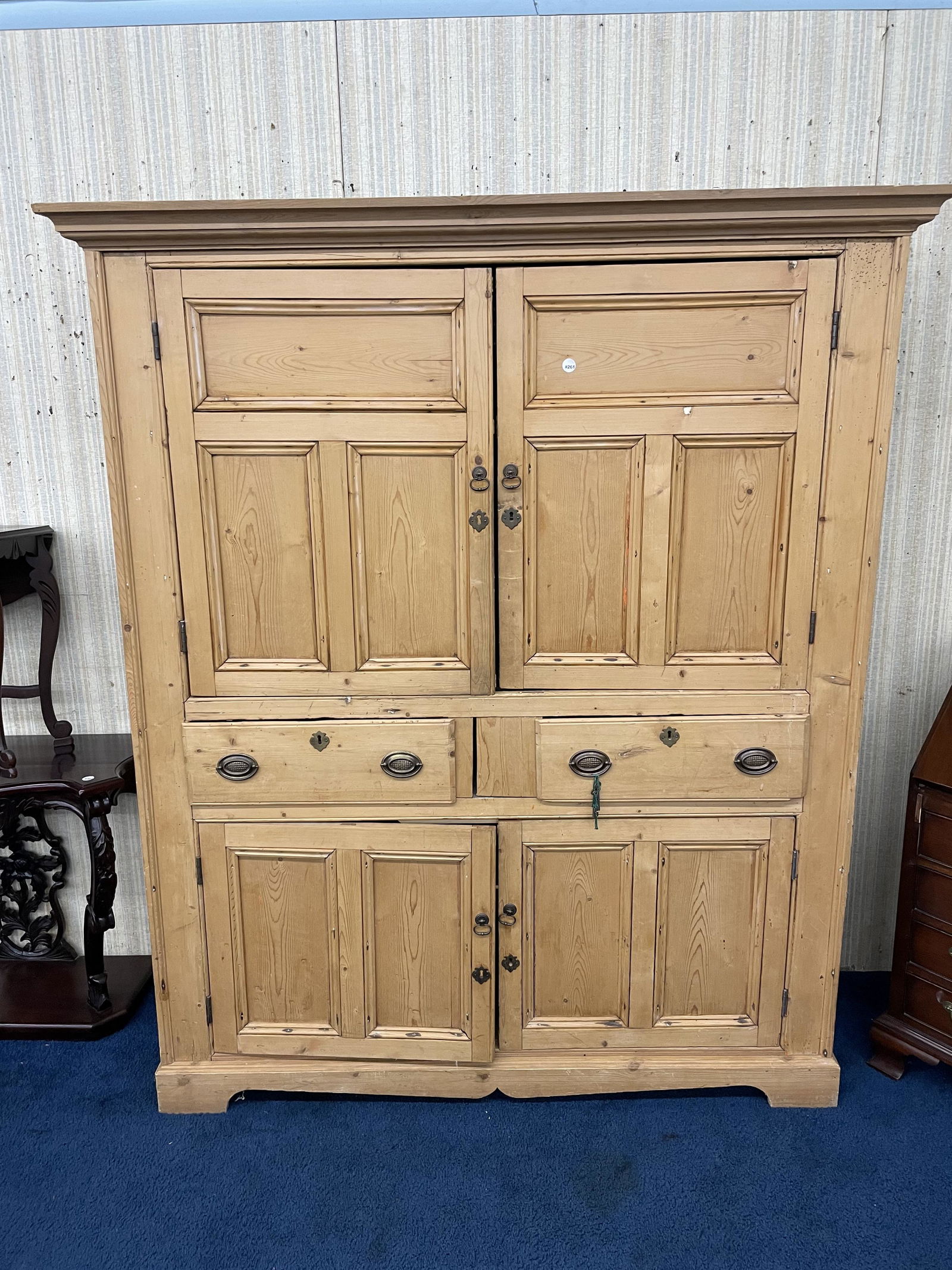 19th Century Pine Cabinet (1 of 5)
