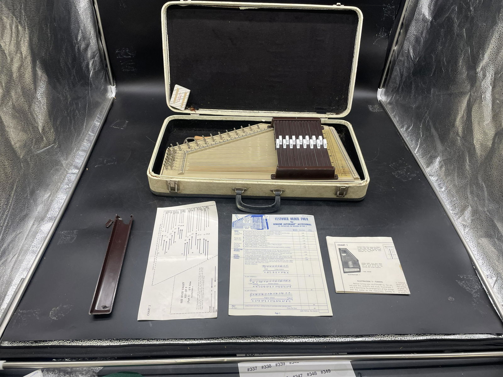 Oscar Schmidt Auto Harp In Case (1 of 4)