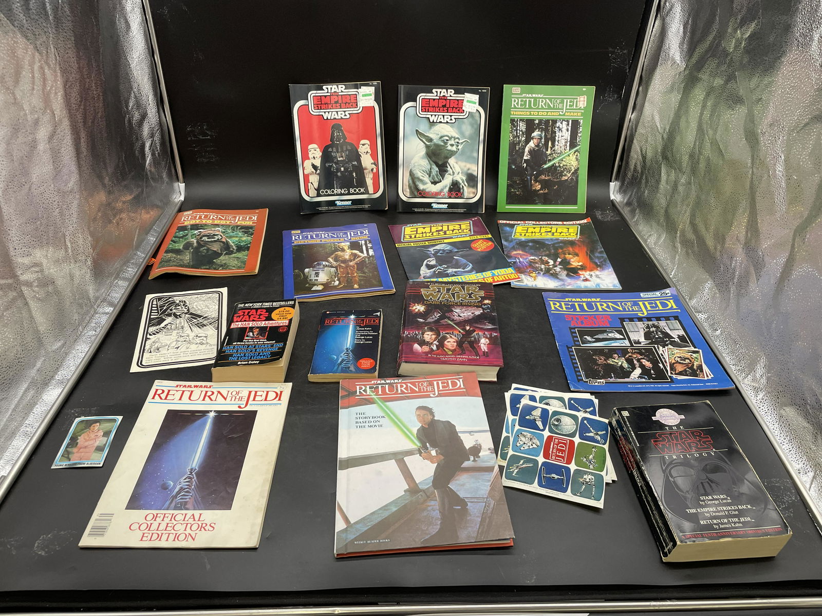 Grouping Of Star Wars Books Plus (1 of 6)