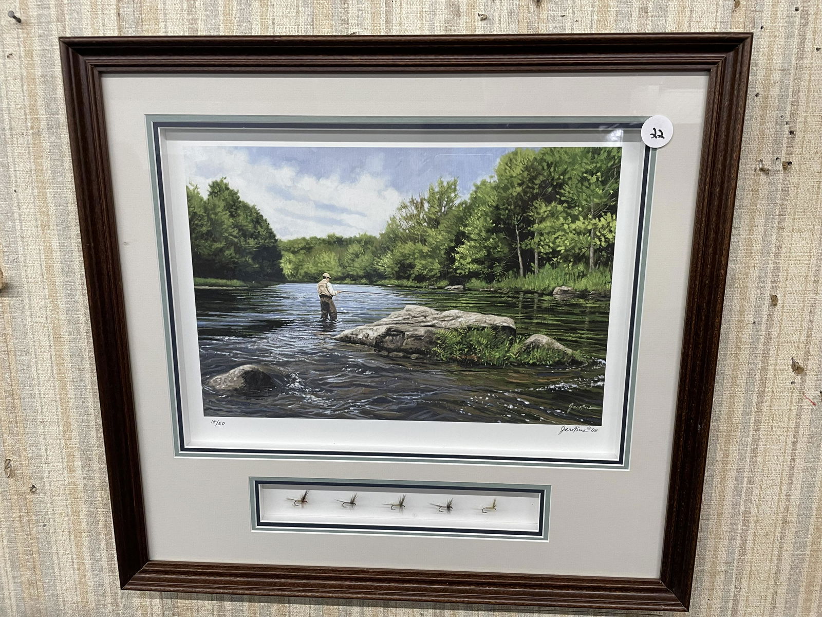 Dawn Jacobus Signed Frame Fly (1 of 3)