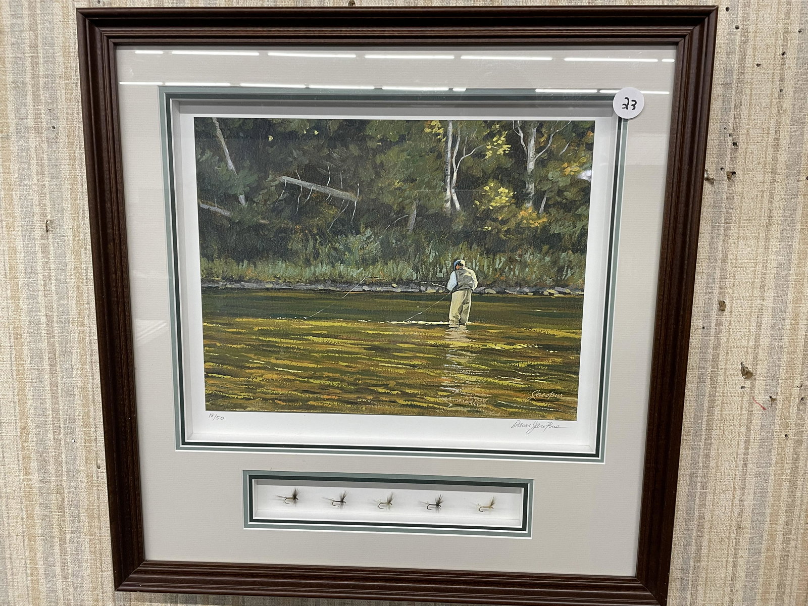 Dawn Jacobus Signed Frame Fly (1 of 3)