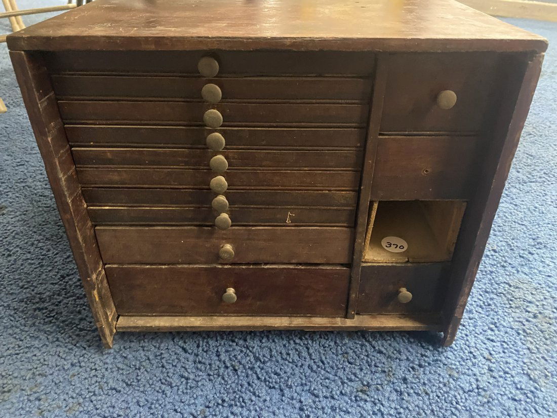 Antique Multi-Drawer Cabinet (1 of 5)