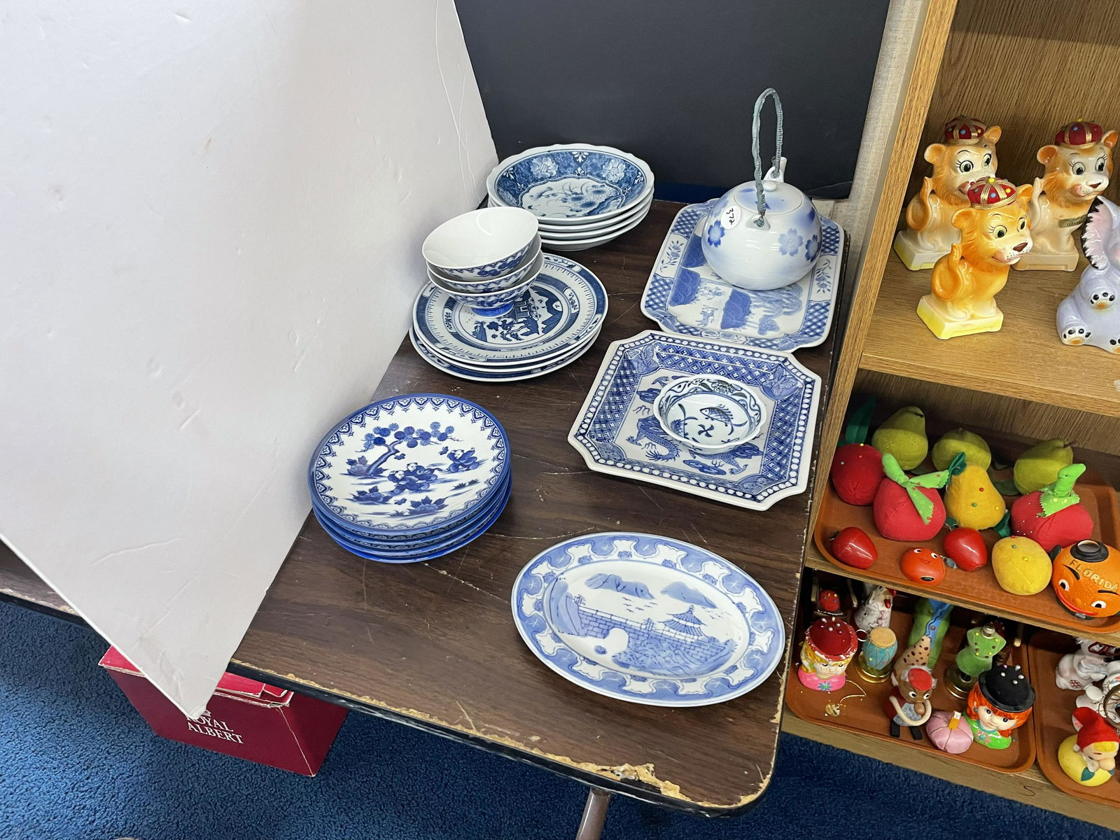 18 Pcs Asian Blue & White China (1 of 4)