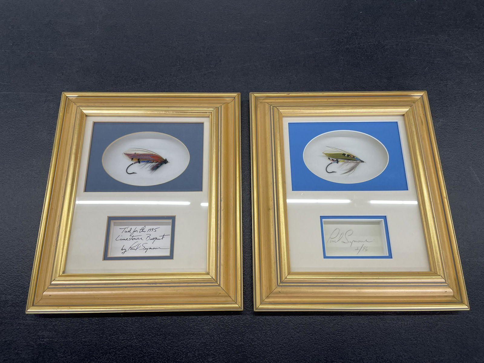 Two Paul Seymour Framed Flies (1 of 3)
