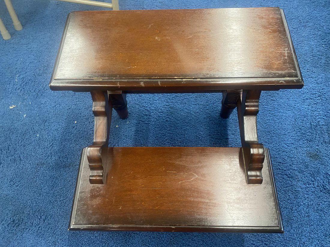 Victorian Eastlake Style Bed Steps (1 of 5)