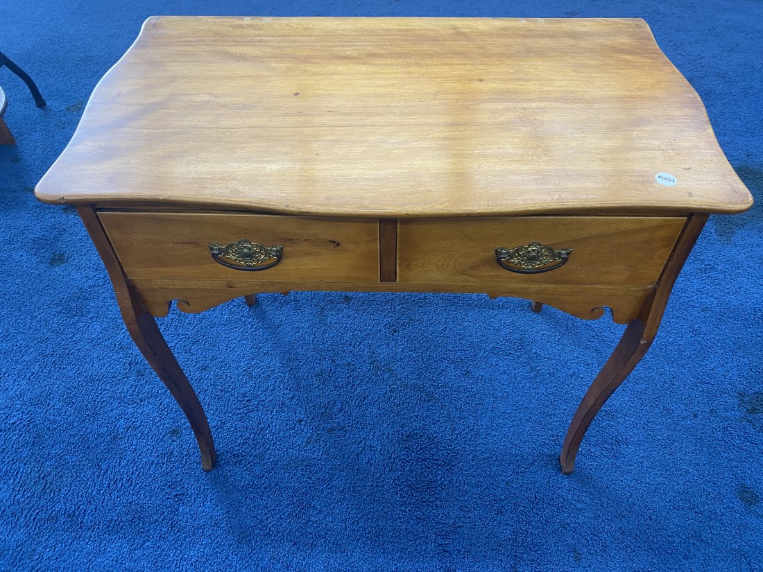 Mahogany Writing Table: 30"x34"x20".