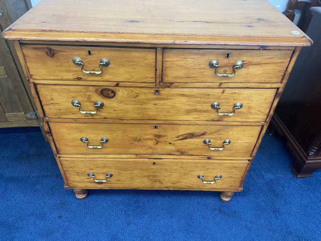 Early Pine Chest (1 of 6)