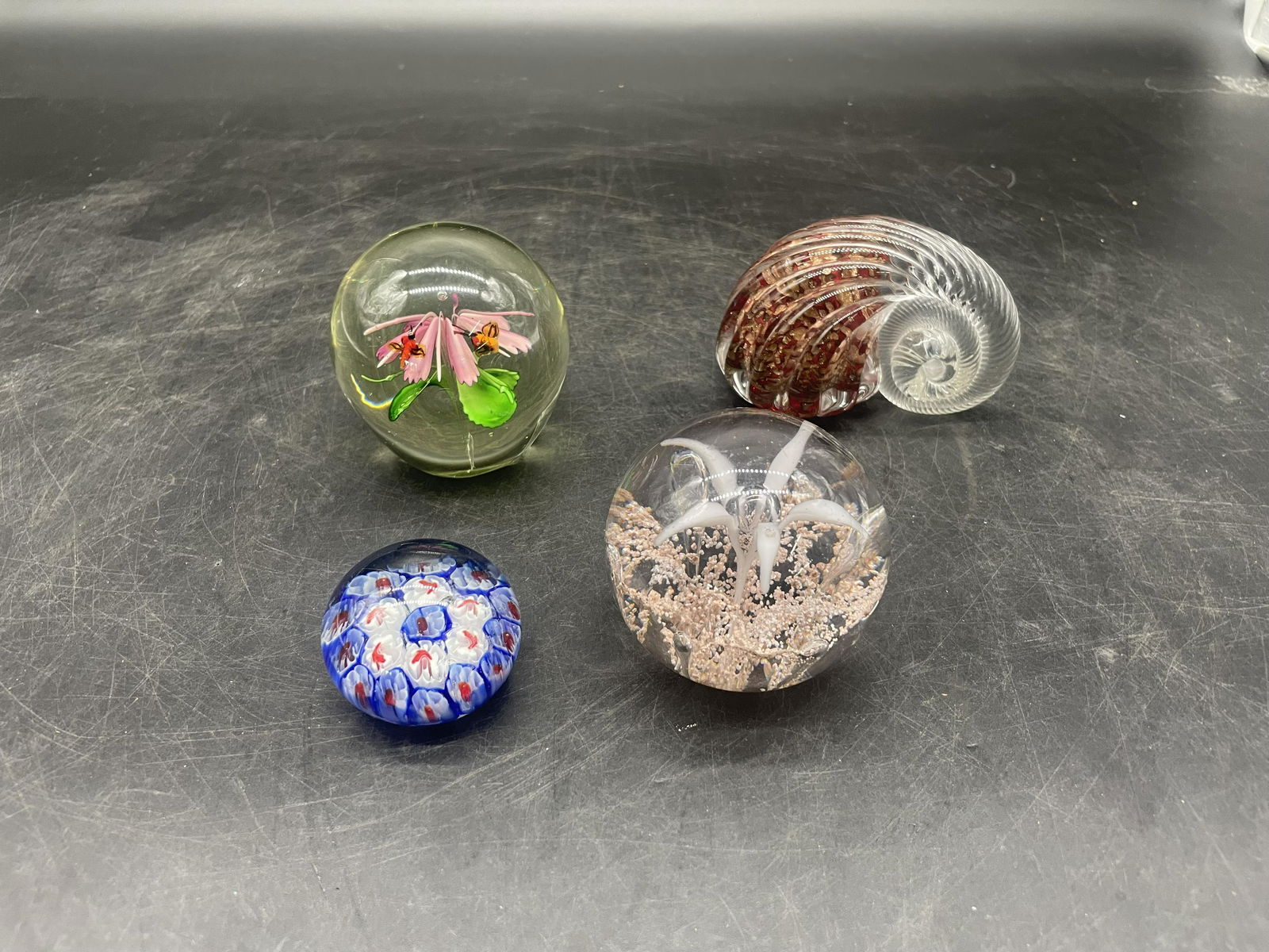 Art Glass Paperweights (1 of 3)