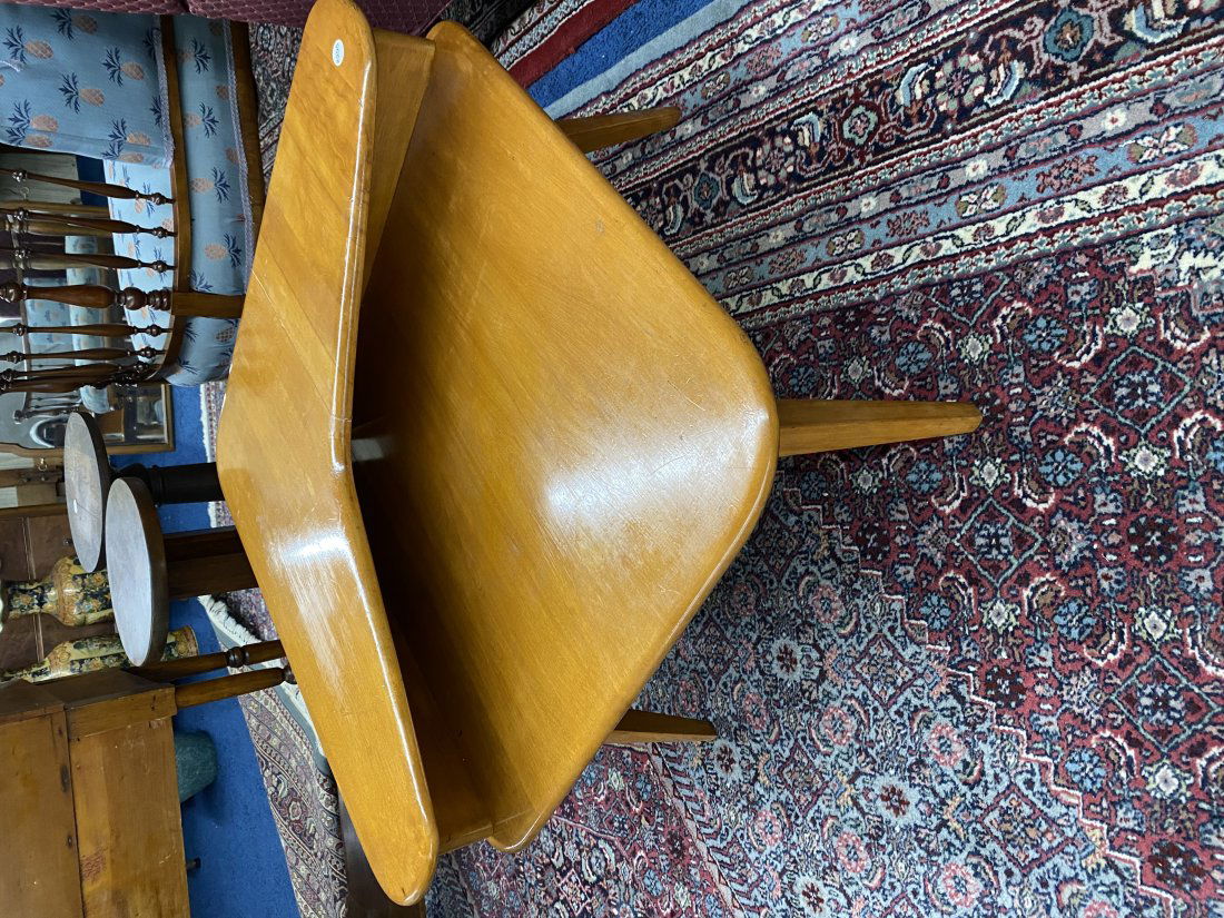 Heywood Wakefield Champagne Corner Stand (1 of 7)