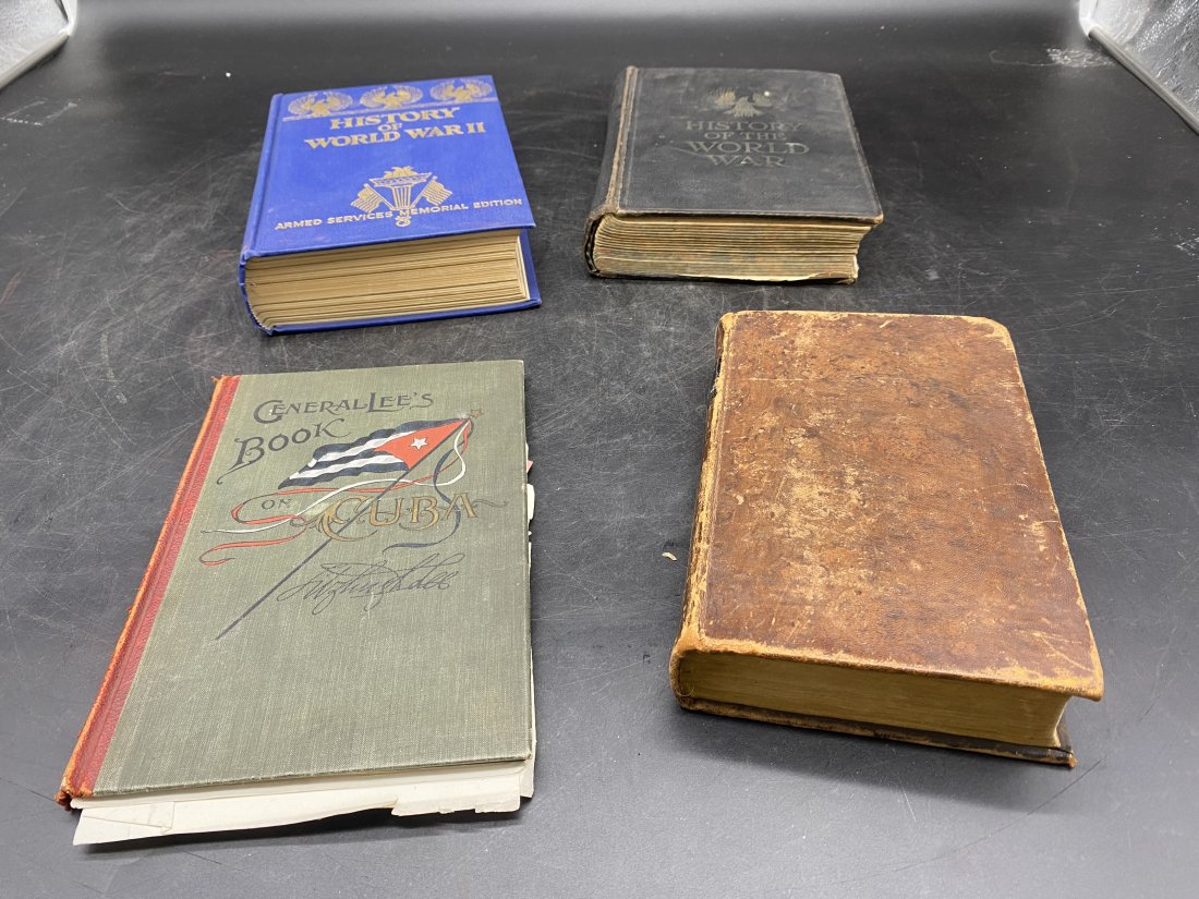 Antique Military Book Lot (1 of 11)