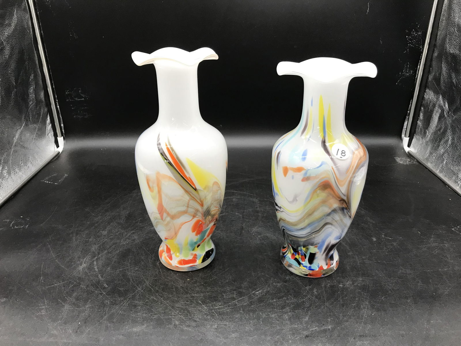 Two Murano Style Vases (1 of 3)