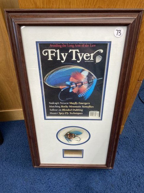 Framed Fly By Ed Muzeroll (1 of 3)