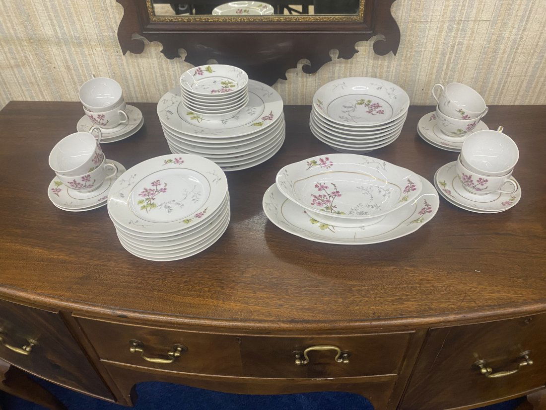 Forty Pieces of Limoges China (1 of 4)