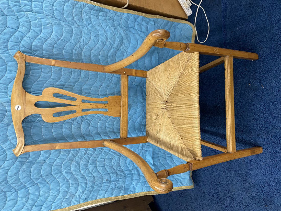 Early Pine Armchair (1 of 7)