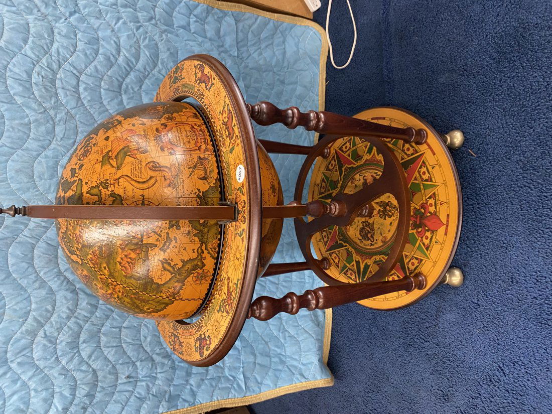 Signed Italian Globe Bar (1 of 6)