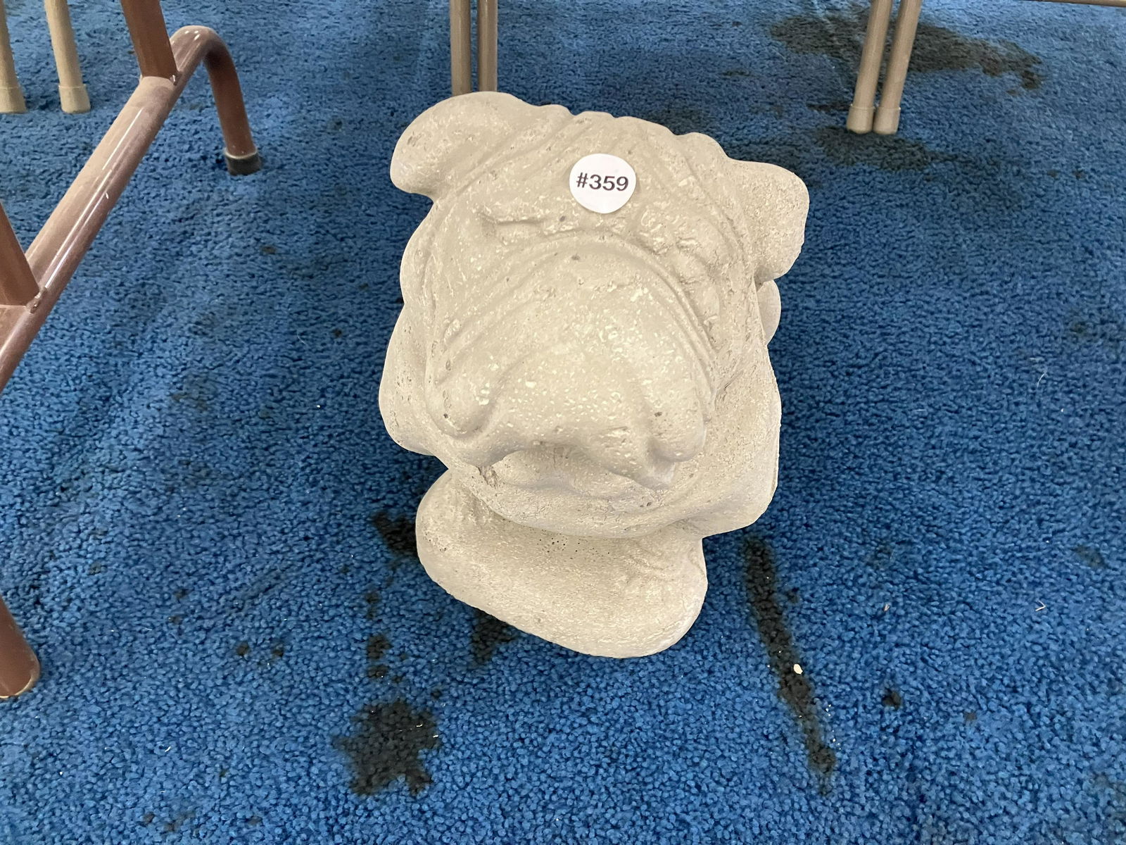 Single Concrete Bulldog (1 of 2)