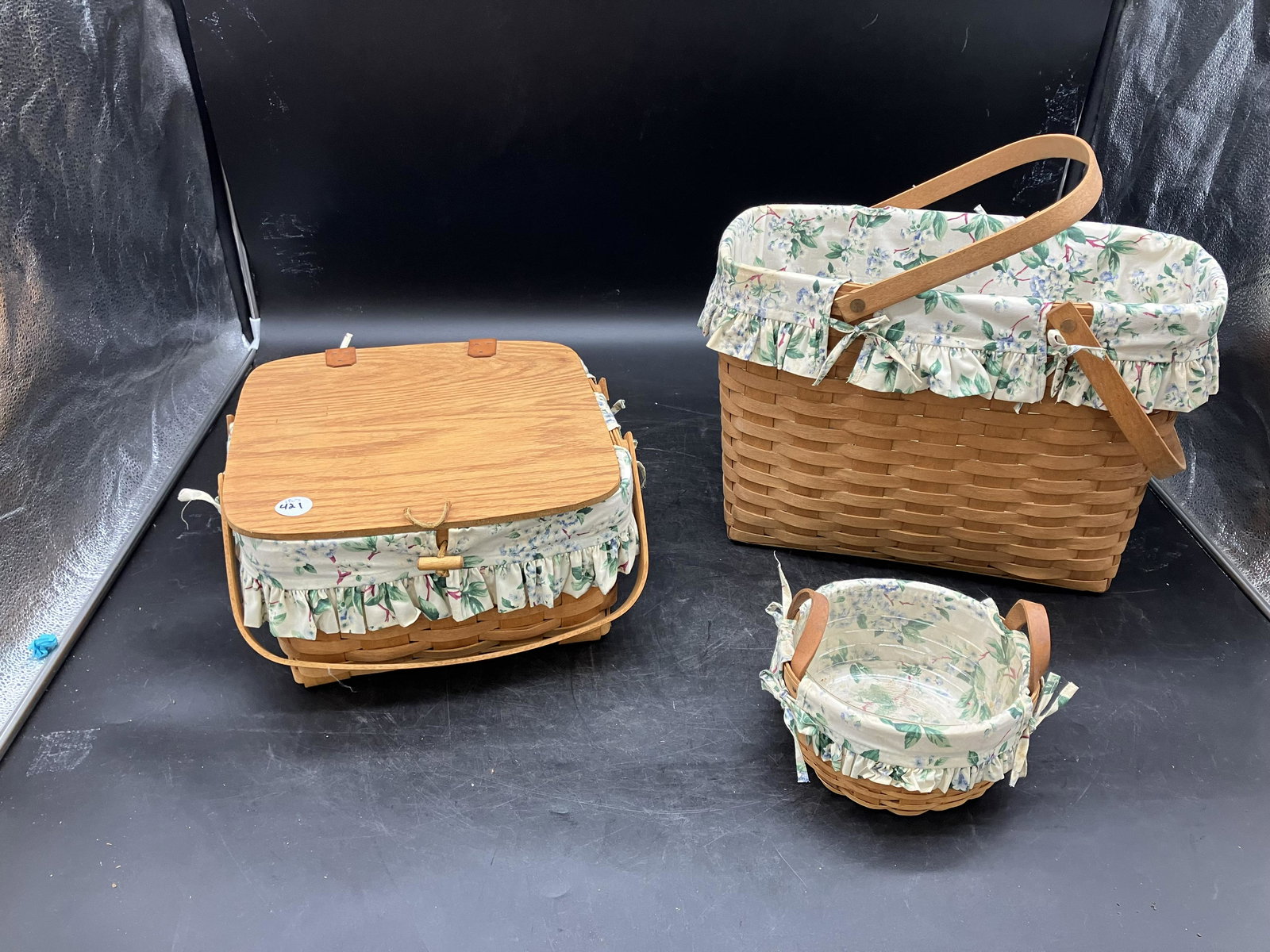 Three Longaberger Baskets (1 of 5)