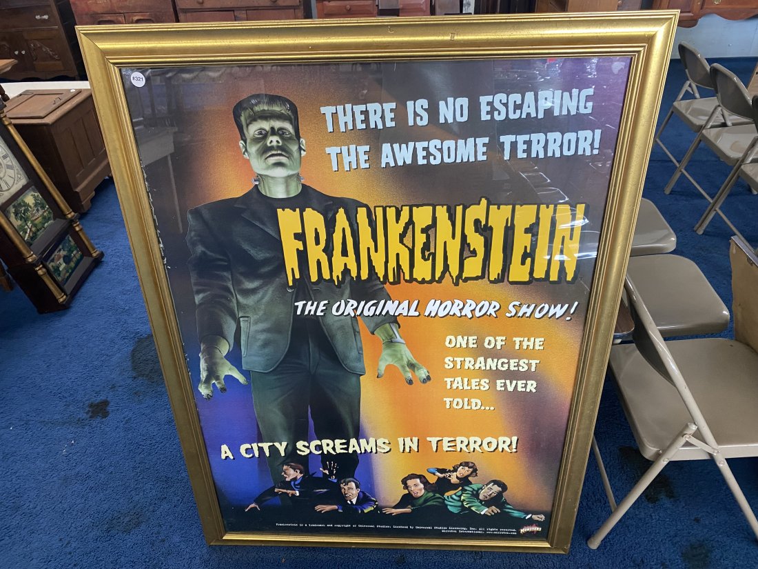 Vintage Framed Frankenstein Movie Poster (1 of 5)