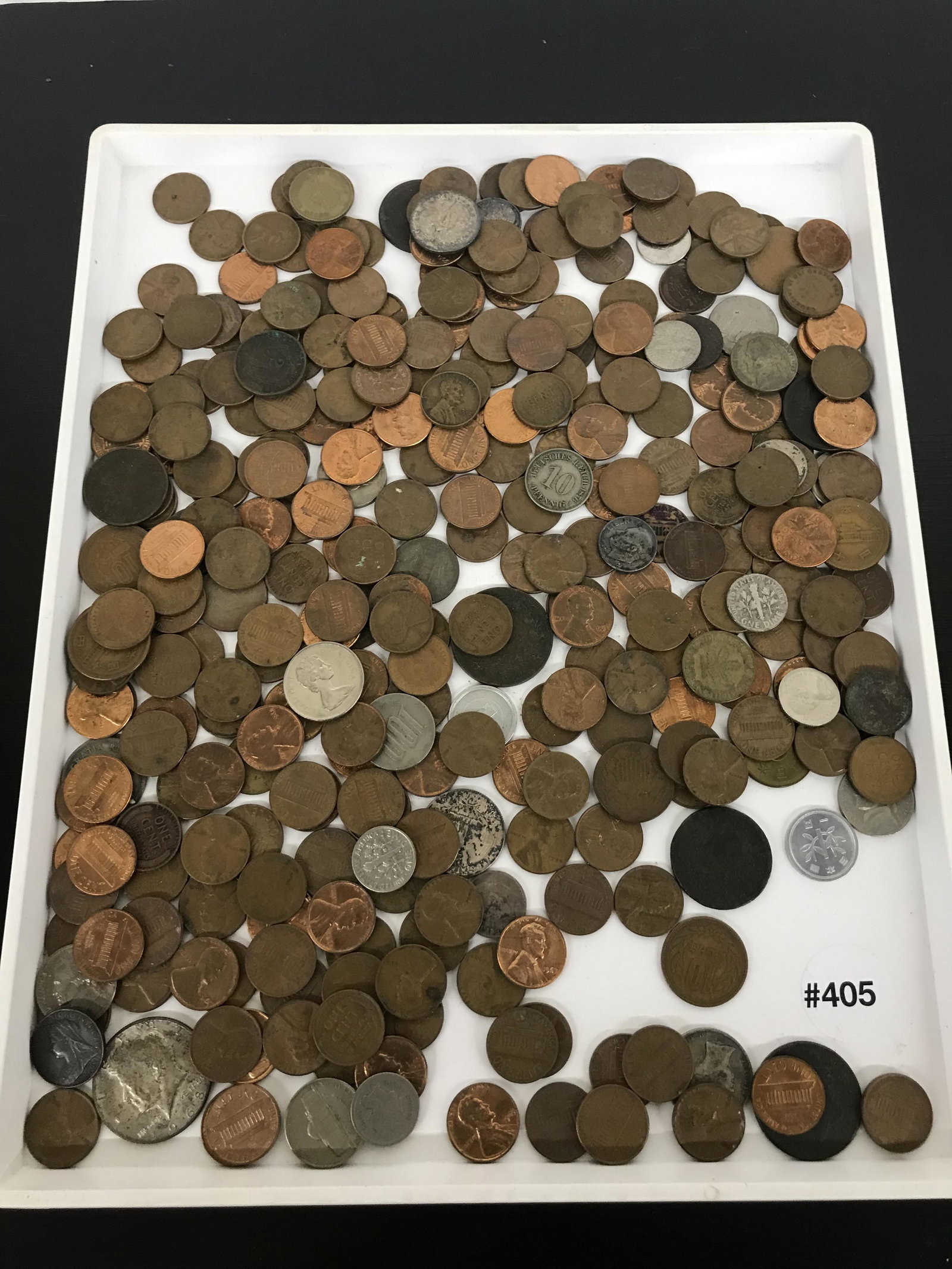 Large Grouping Of American Pennies Plus (1 of 3)