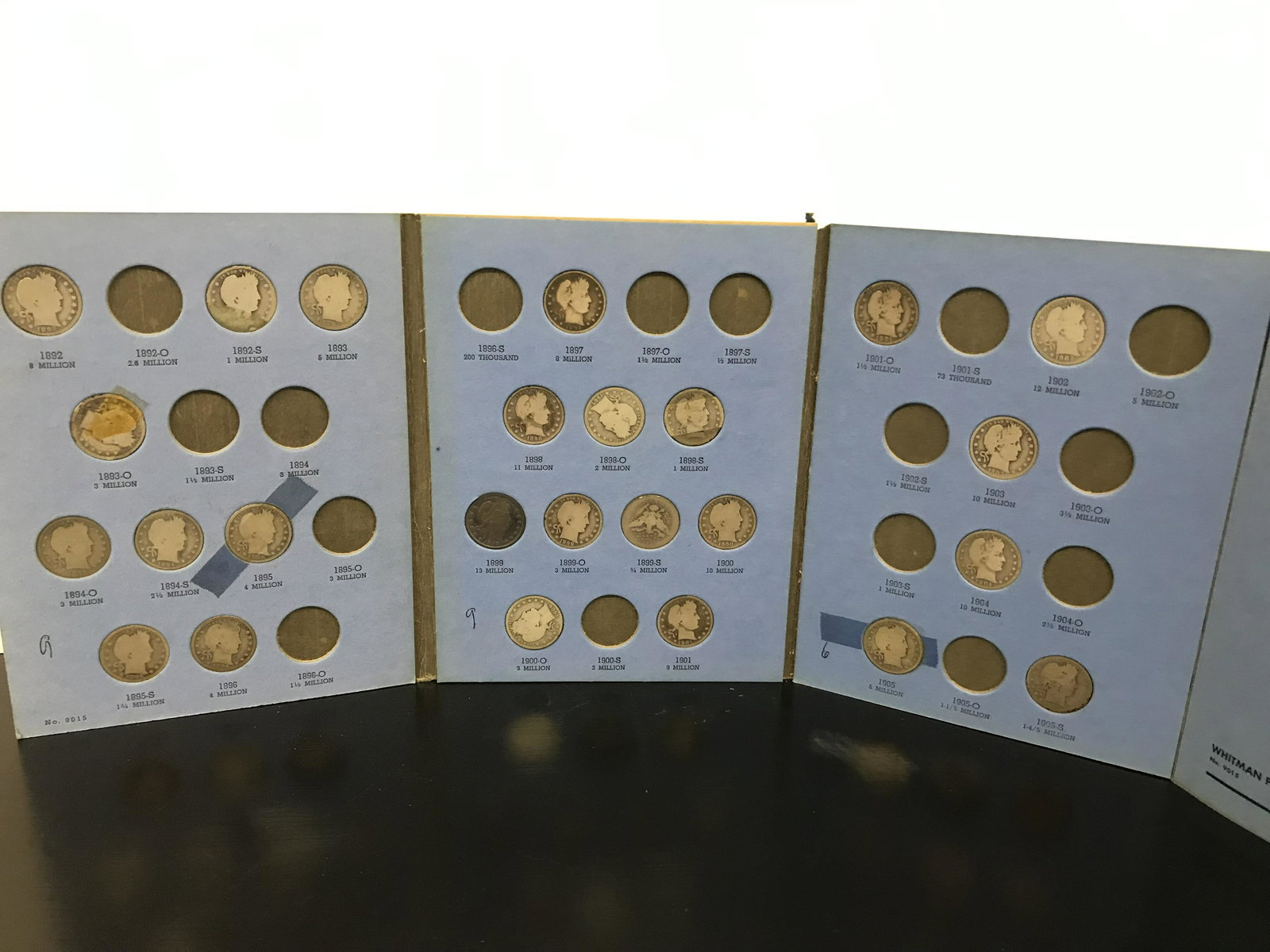23 Morgan Silver Quarters (1 of 5)