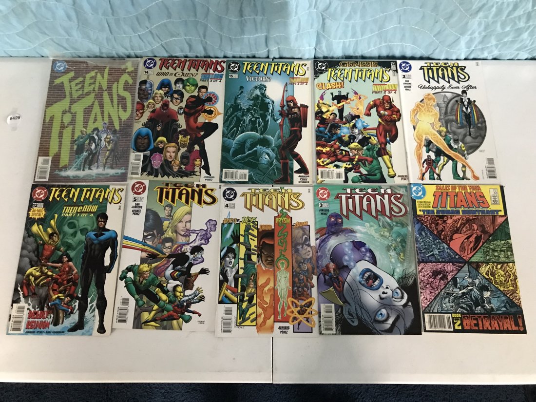 19  DC Teen Titans Comics (1 of 2)