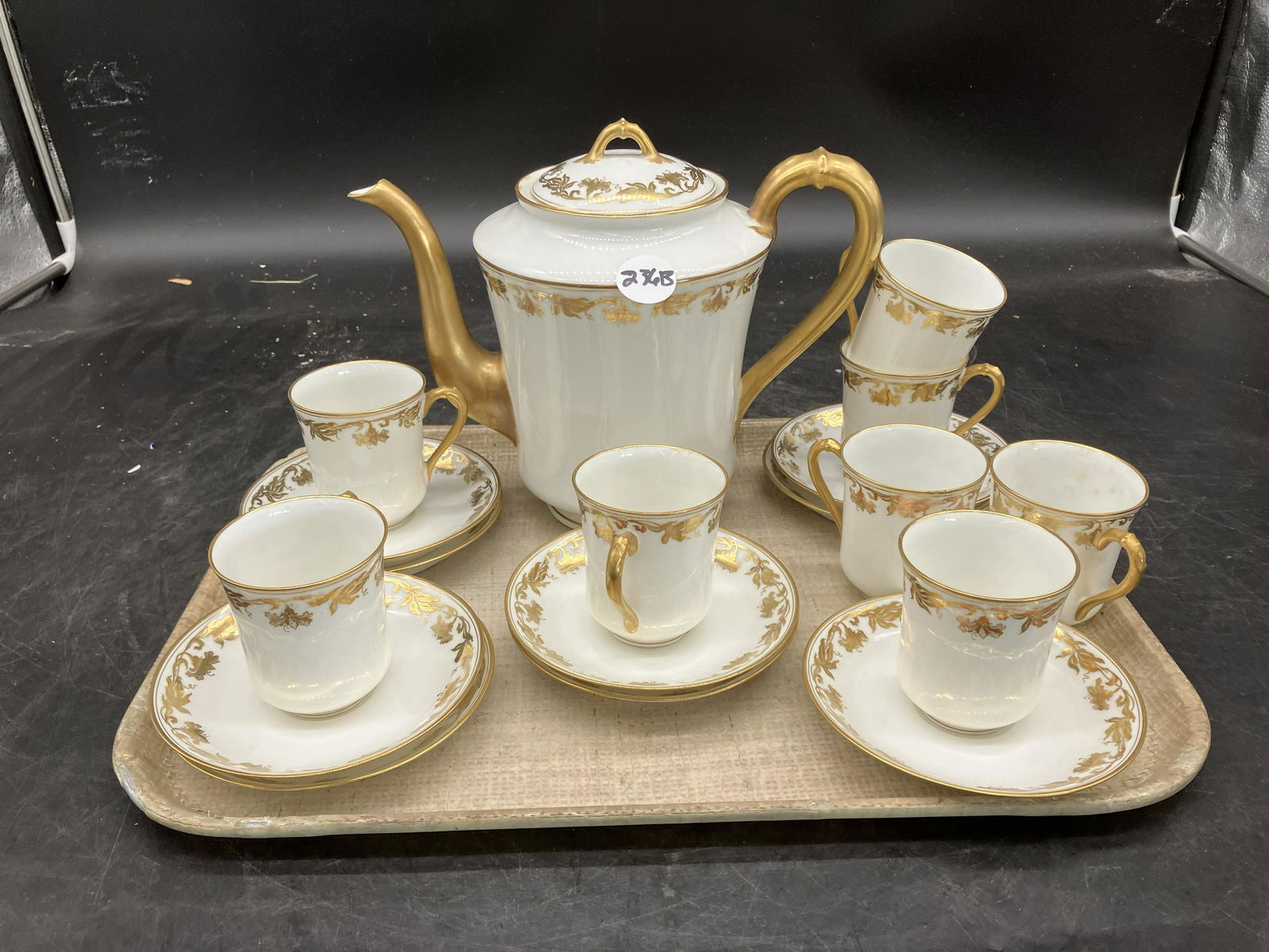 18 Pc Haviland Limoges Tea Set (1 of 3)