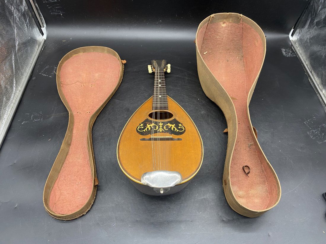 Antique Mandolin with Inlay (1 of 9)