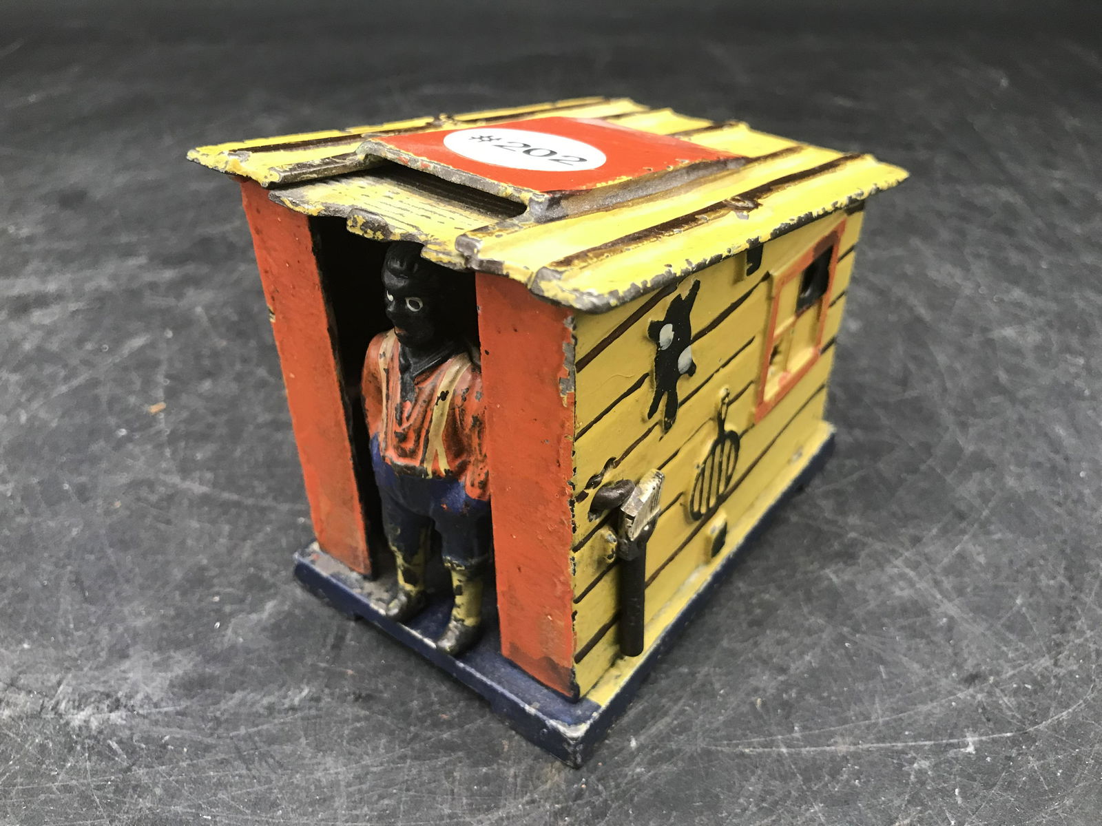 J&E Stevens Cast Iron Cabin Bank (1 of 6)