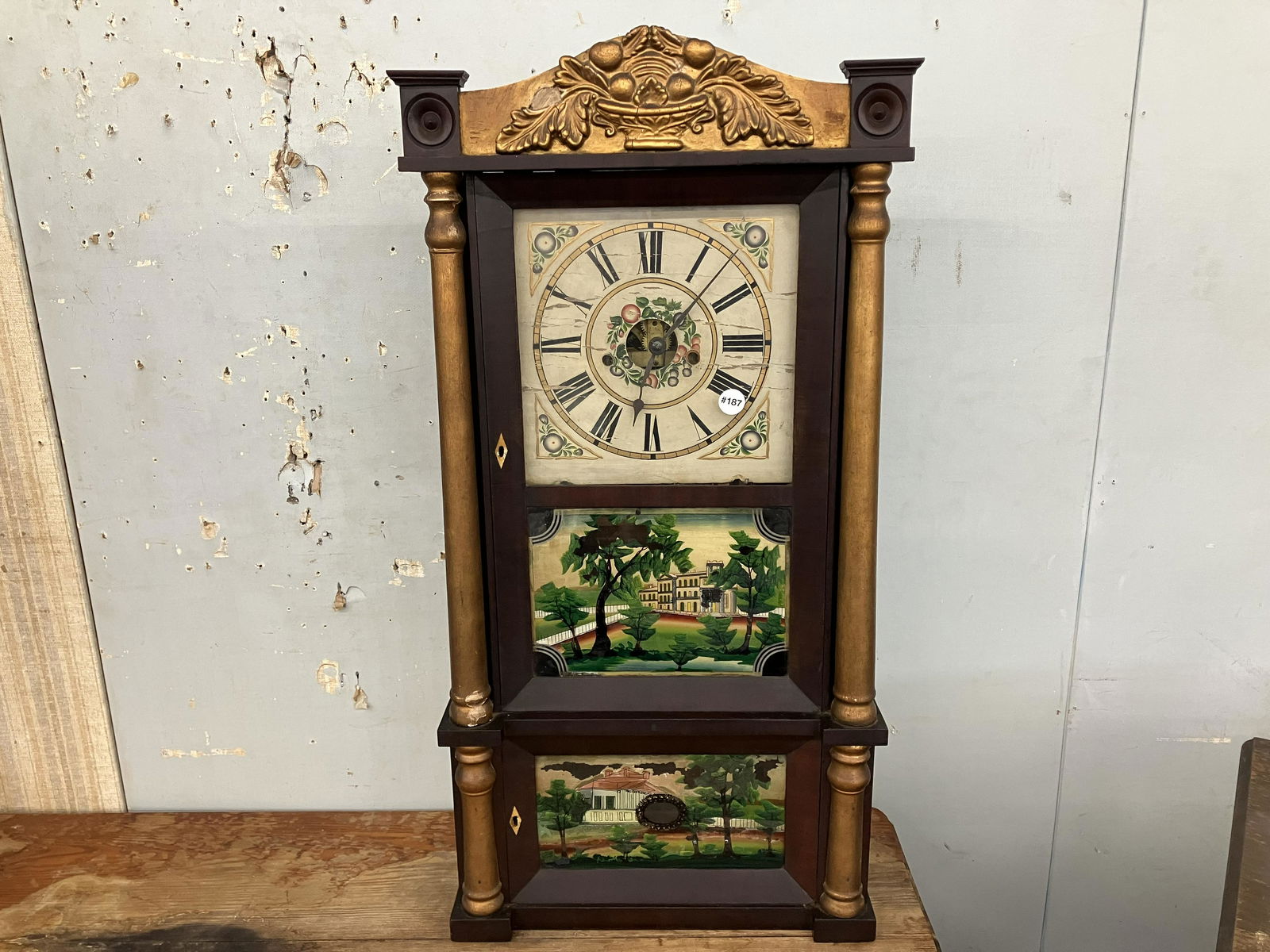 Forestville Empire Case Clock (1 of 6)