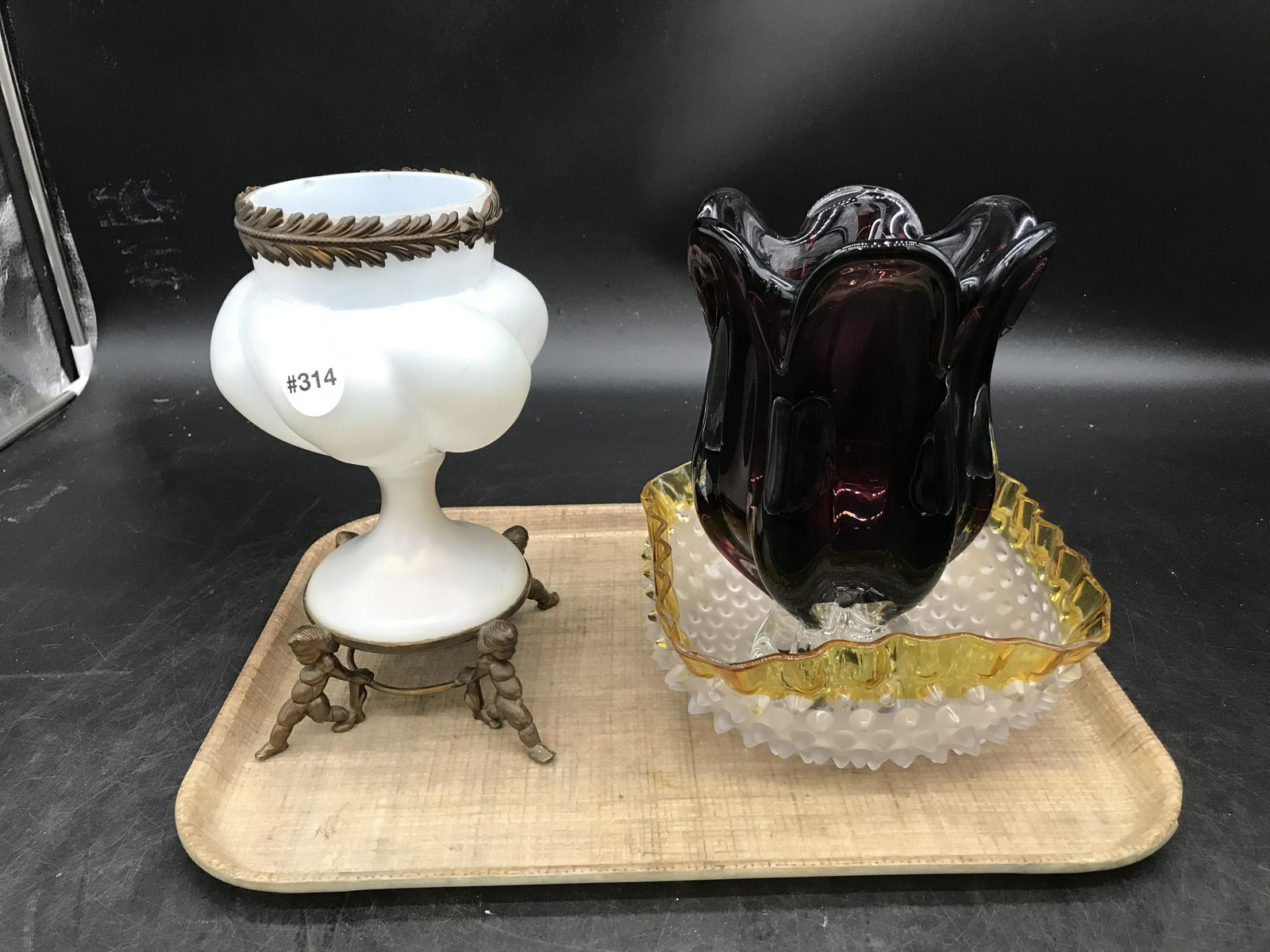 Three Pcs Art Glass (1 of 3)