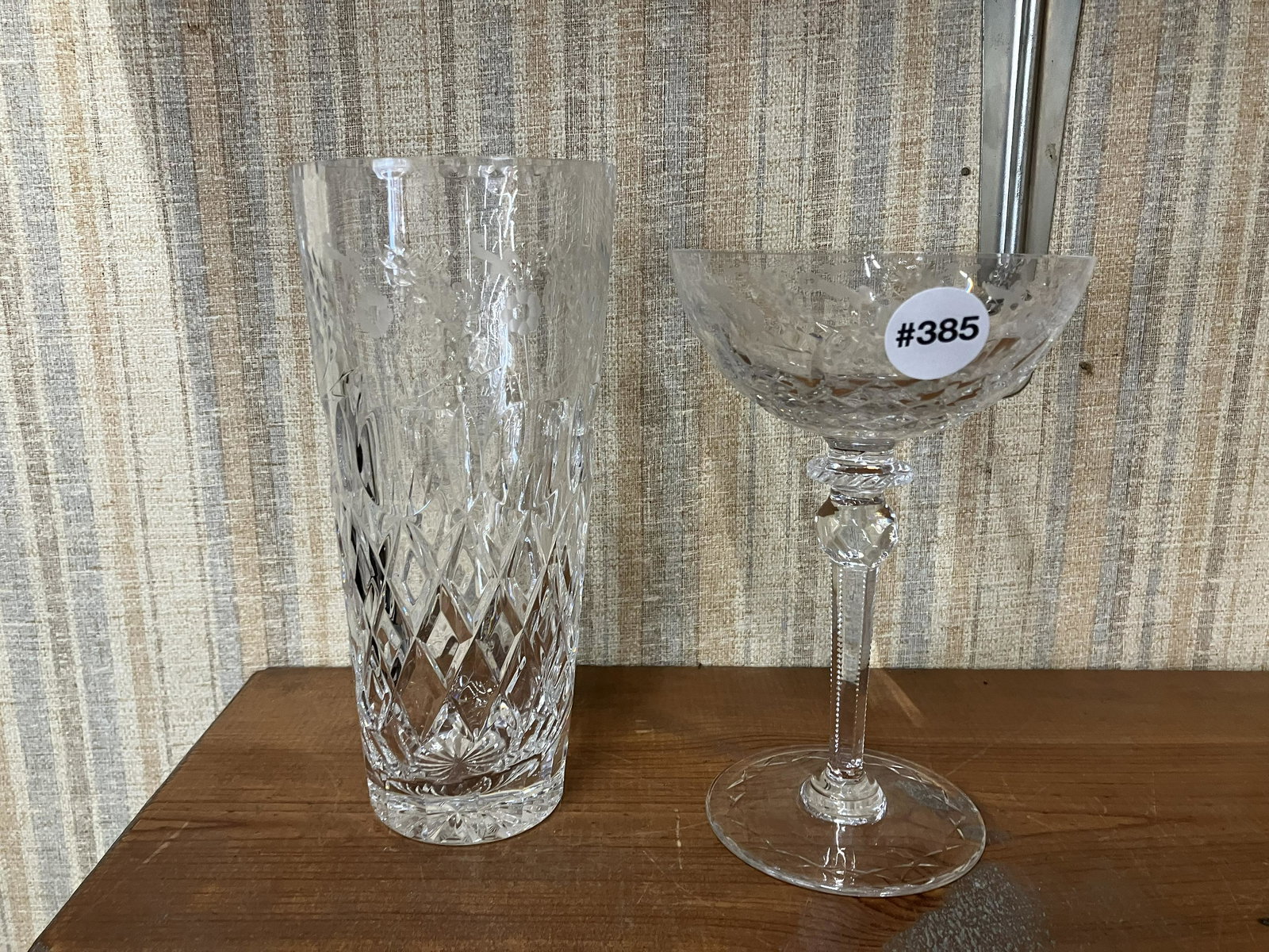 2 Pcs Rogaska Gallia Crystal (1 of 5)
