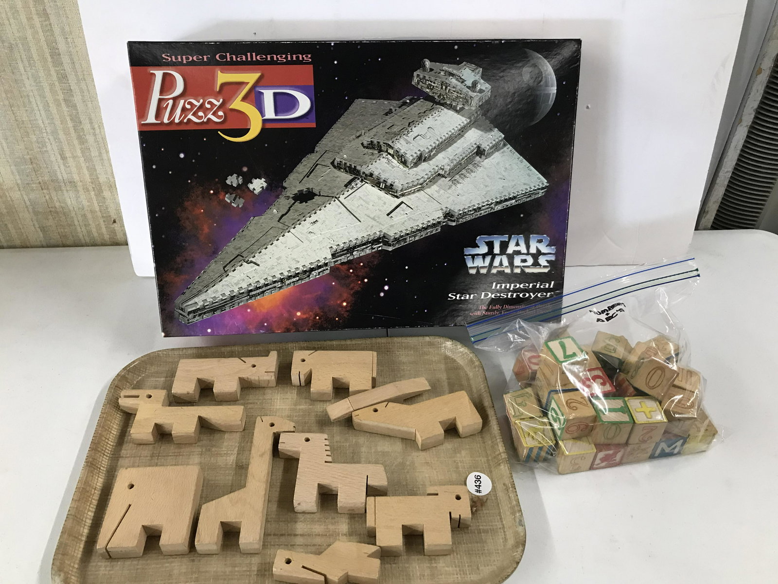 Star Wars 3D Puzzle & Wooden Blocks (1 of 2)