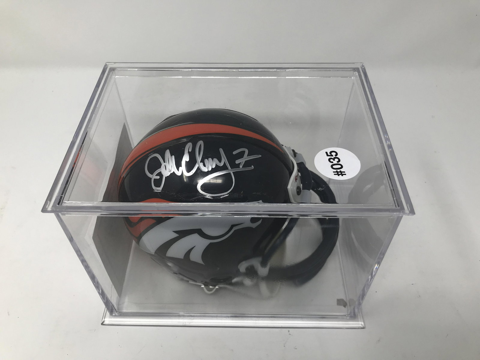 John Elway Signed Helmet (1 of 4)