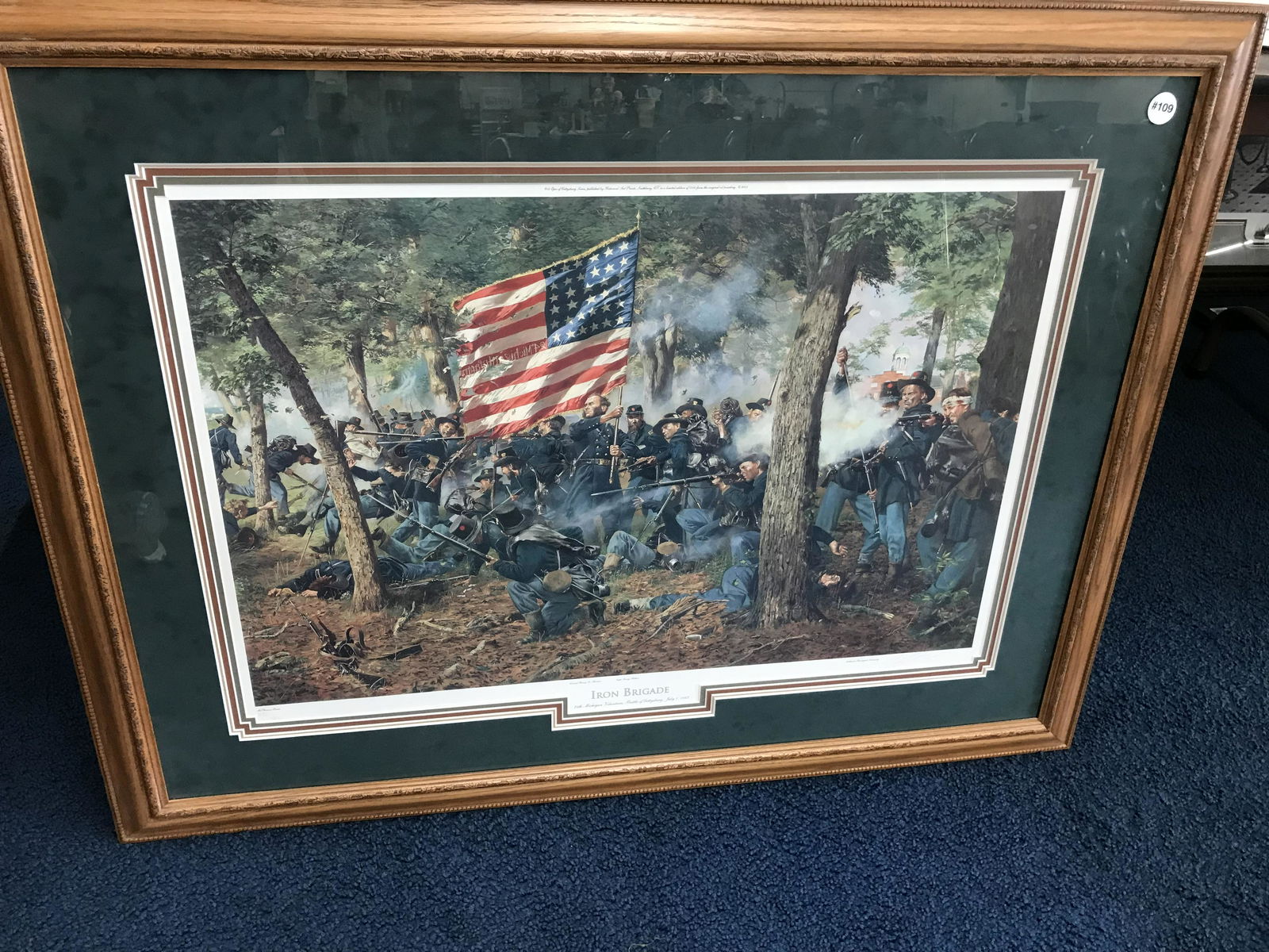 Cicil War Print "The Iron Brigade" (1 of 3)